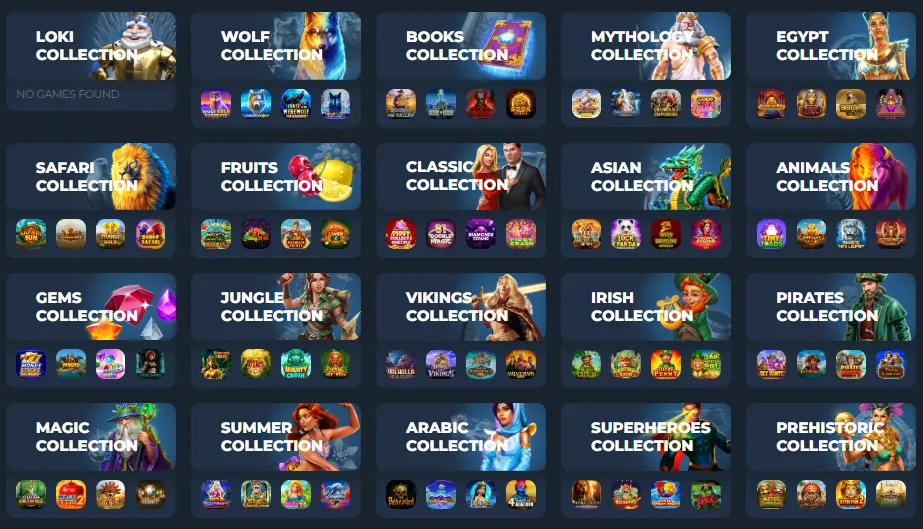 loki casino collections