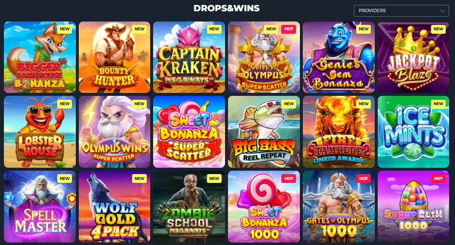 loki casino drops and wins