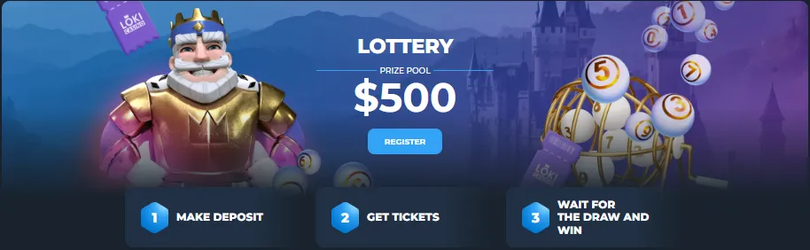 loki casino lottery