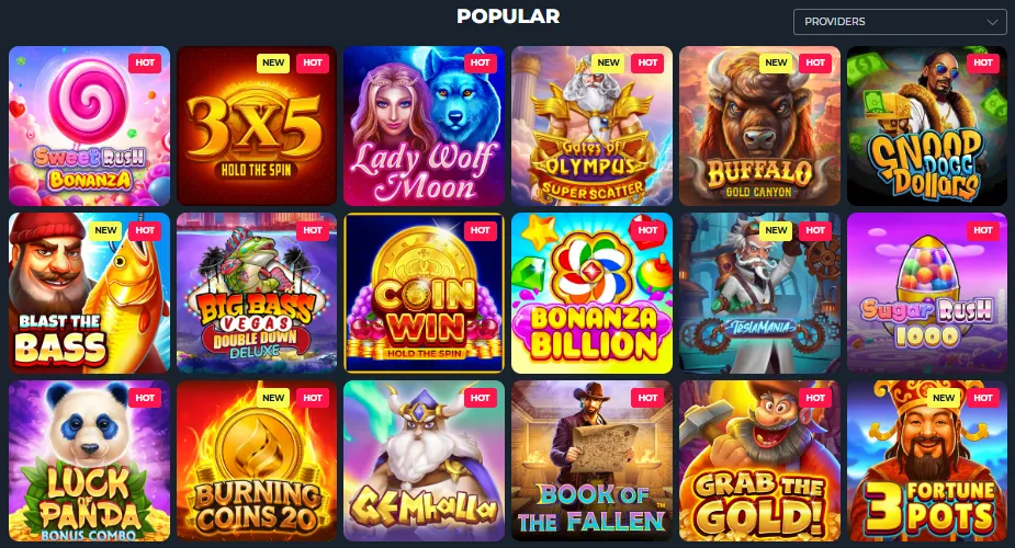 loki casino popular